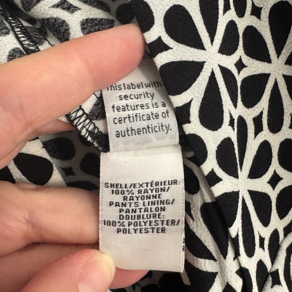 DVF "Soleil" Printed Crepe Romper, size 8 - Picture 9 of 12